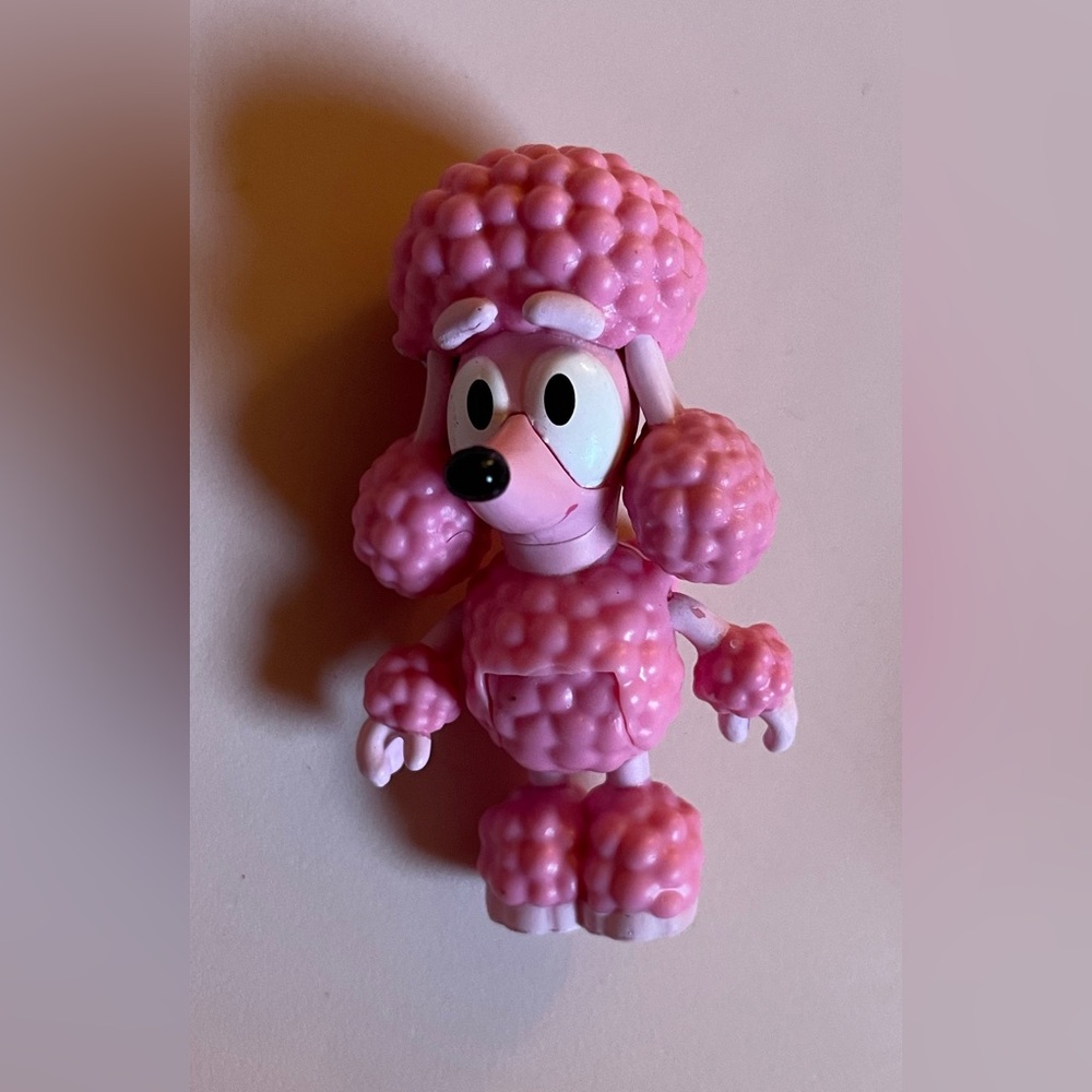 Moose Toys Coco Action Figure Poseable Bluey Pink Poodle